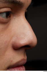 Nose Skin Man Asian Slim Studio photo references